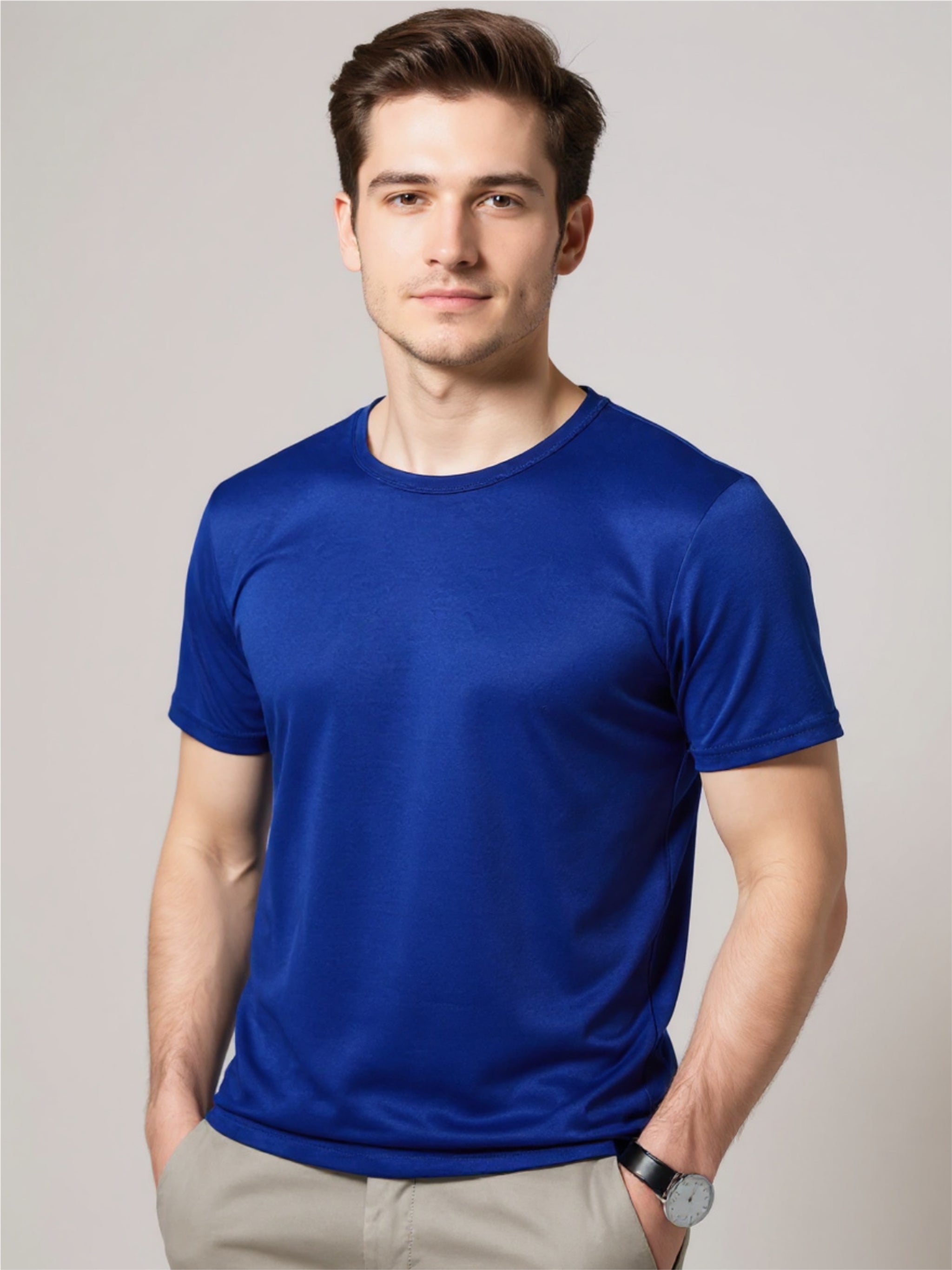 Round Neck Short Sleeve T-Shirt