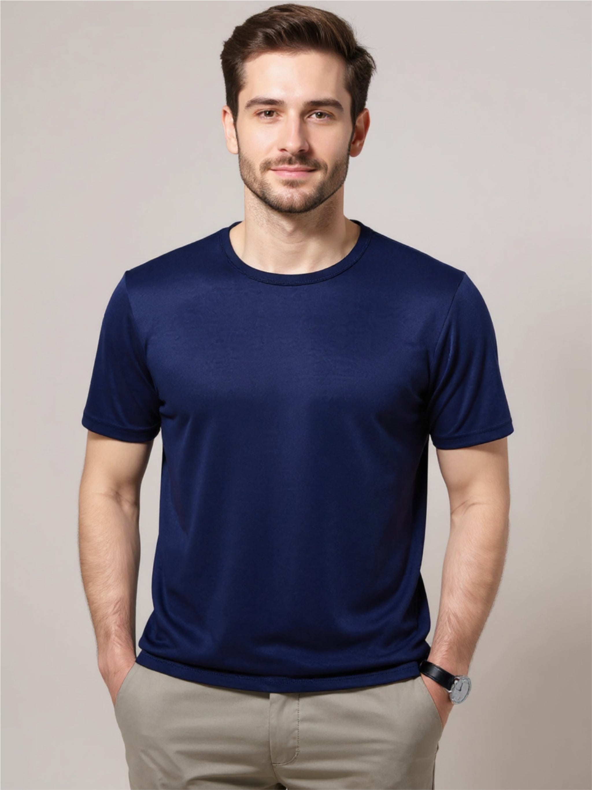 Round Neck Short Sleeve T-Shirt
