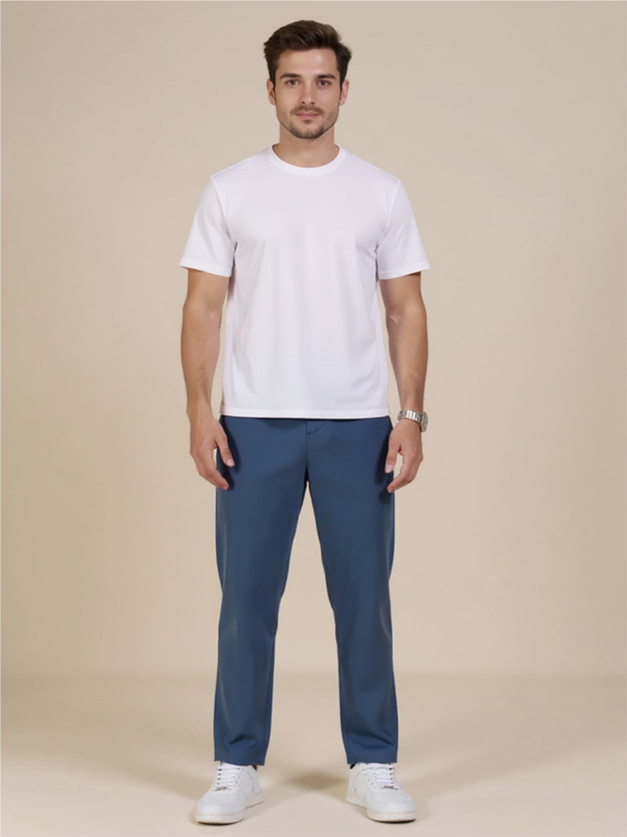 Relaxed Fit Casual Pants