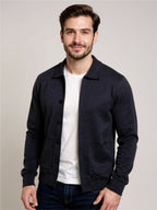 Button-Up Cardigan with Pockets