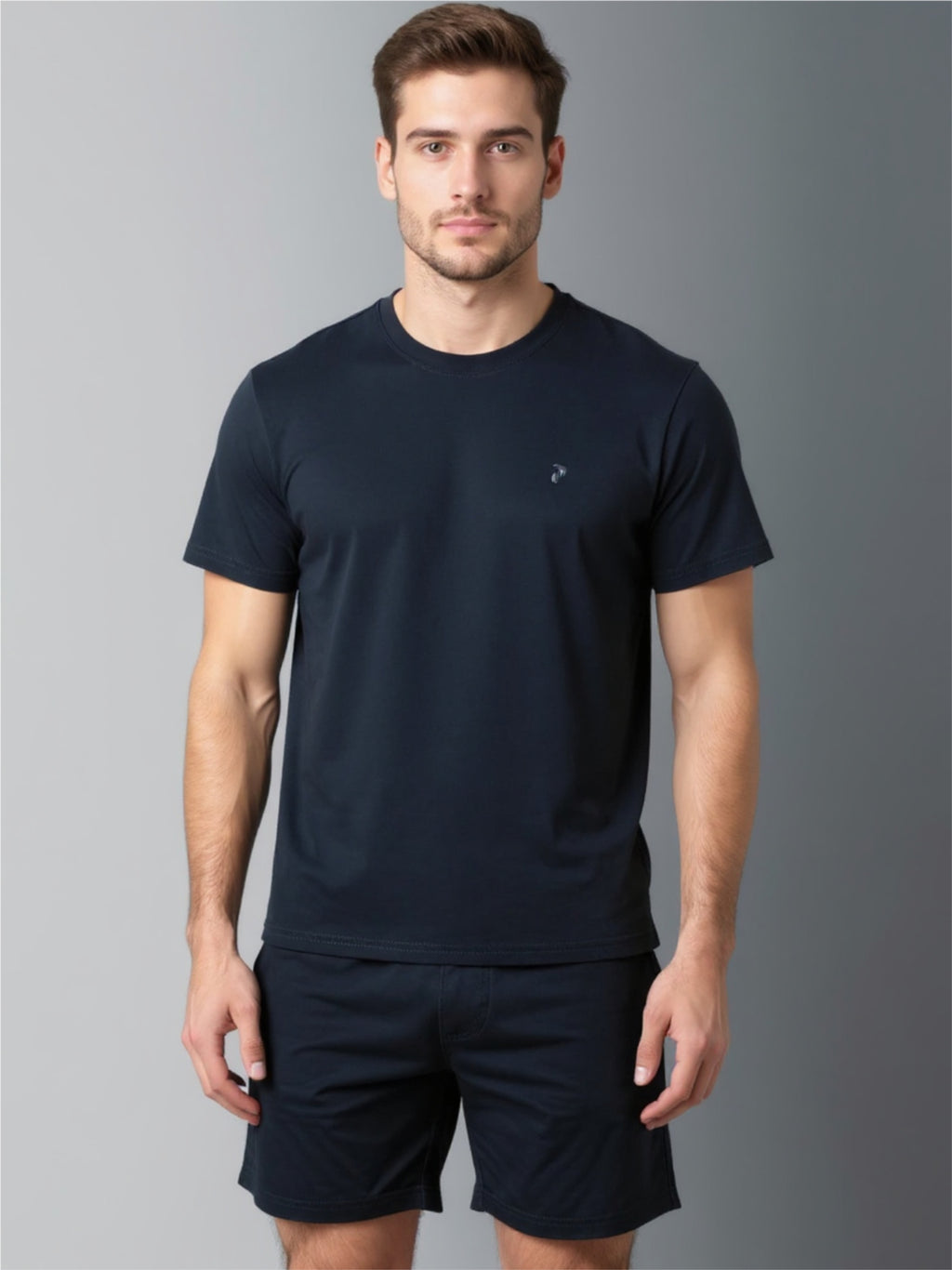 Round Neck T-Shirt & Short Set