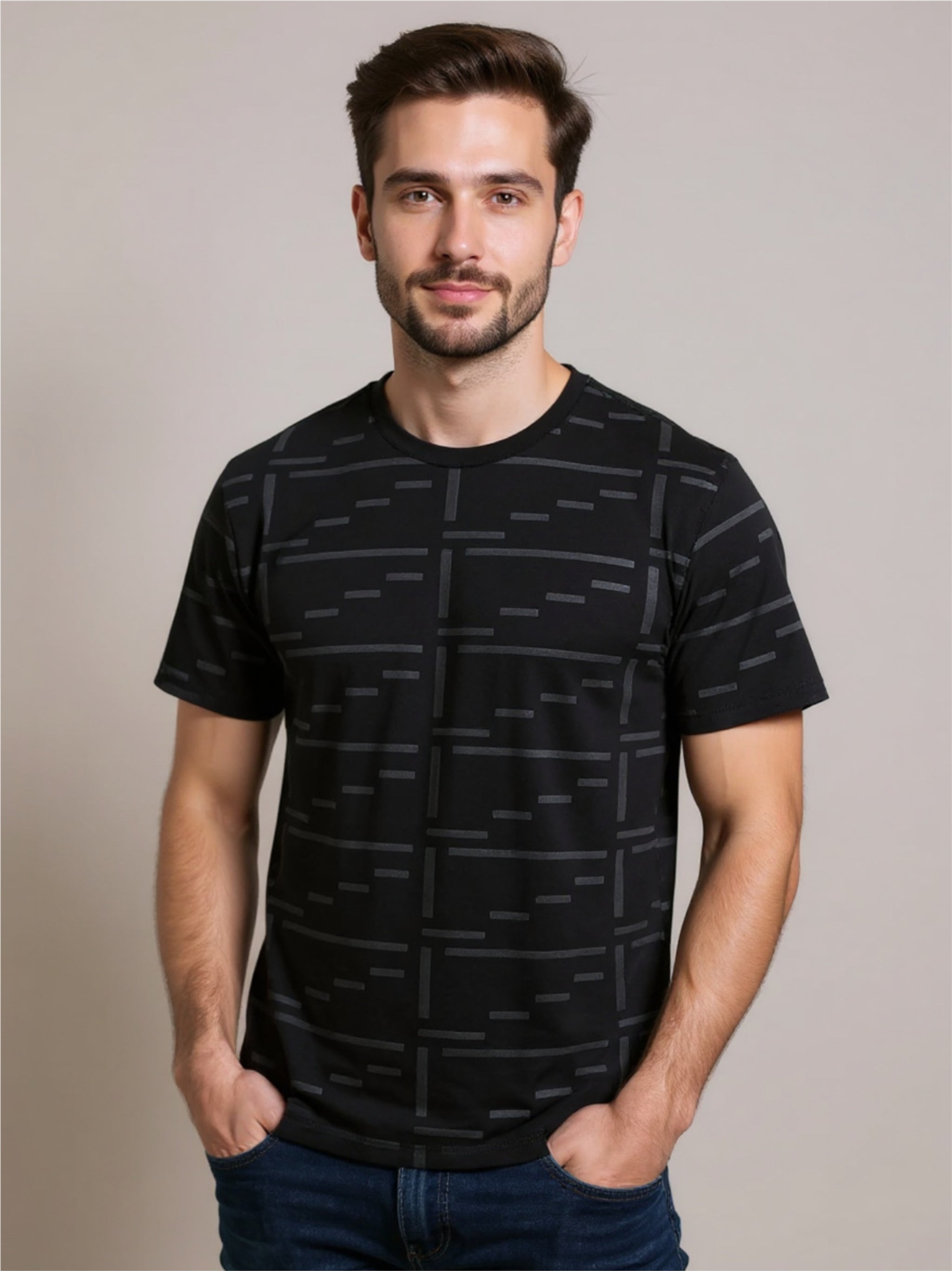 Round Neck Short Sleeve T-Shirt