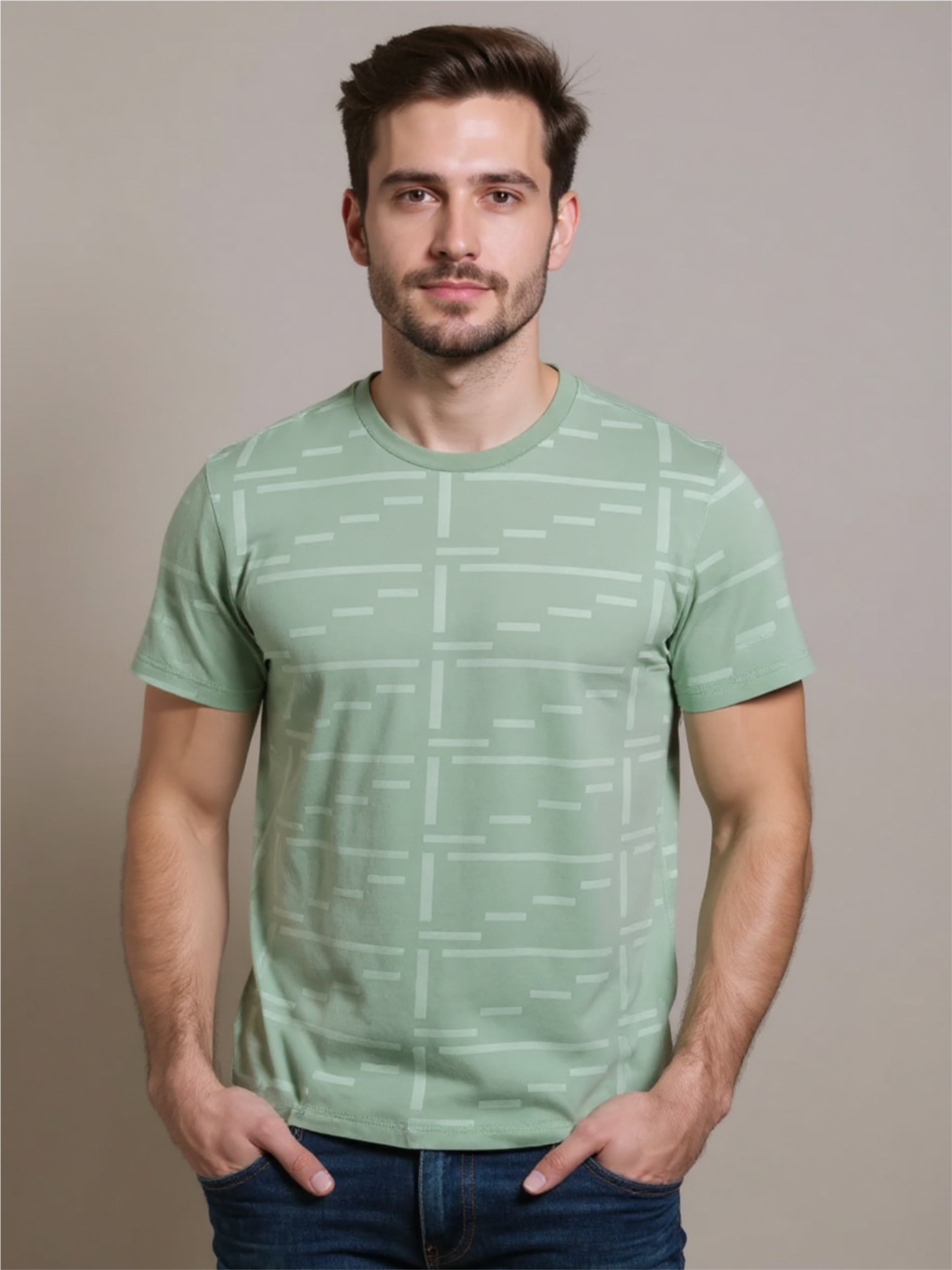 Round Neck Short Sleeve T-Shirt