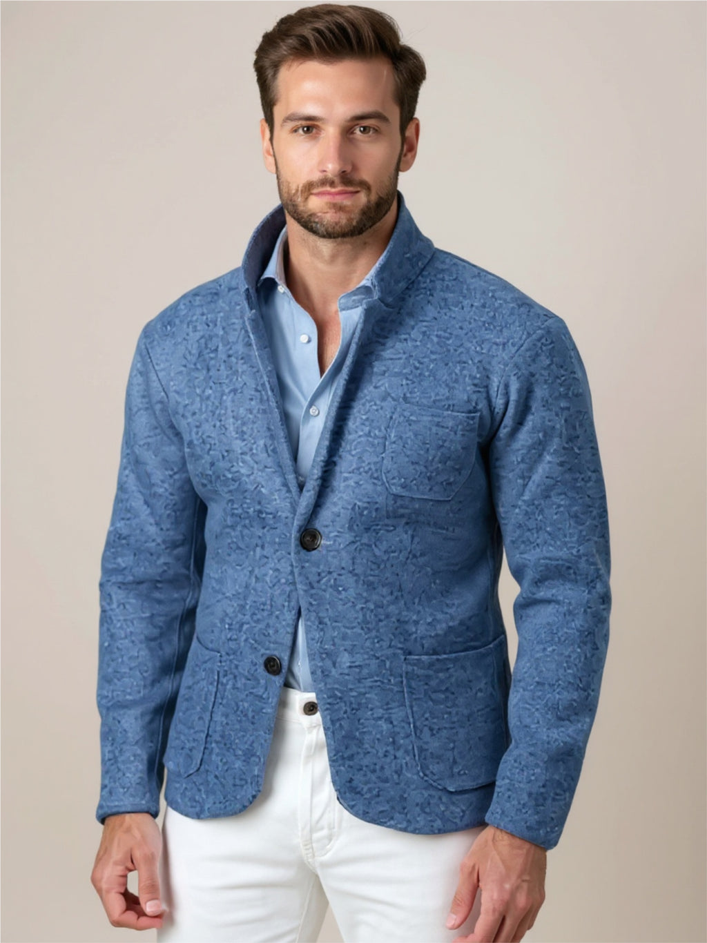 Stand Collar Blazer