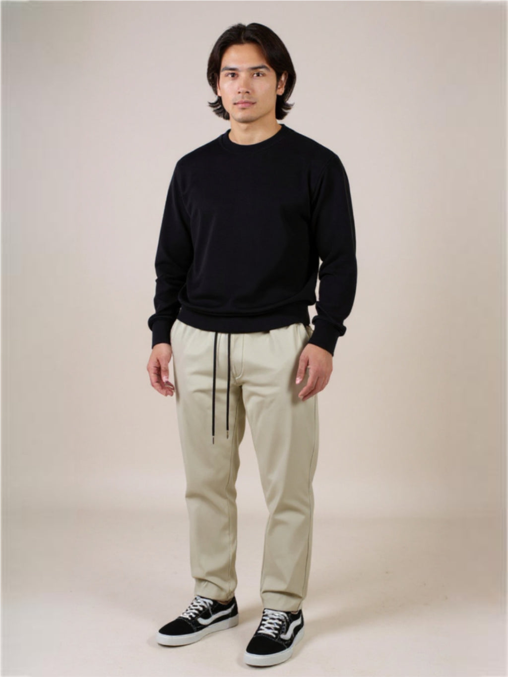 Relaxed Fit Drawstring Pants