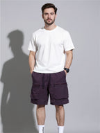 Drawstring Cargo Shorts