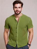 Button Up Short Sleeve Shirt