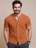 Button Up Short Sleeve Shirt