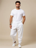 Drawstring Pants with Pockets