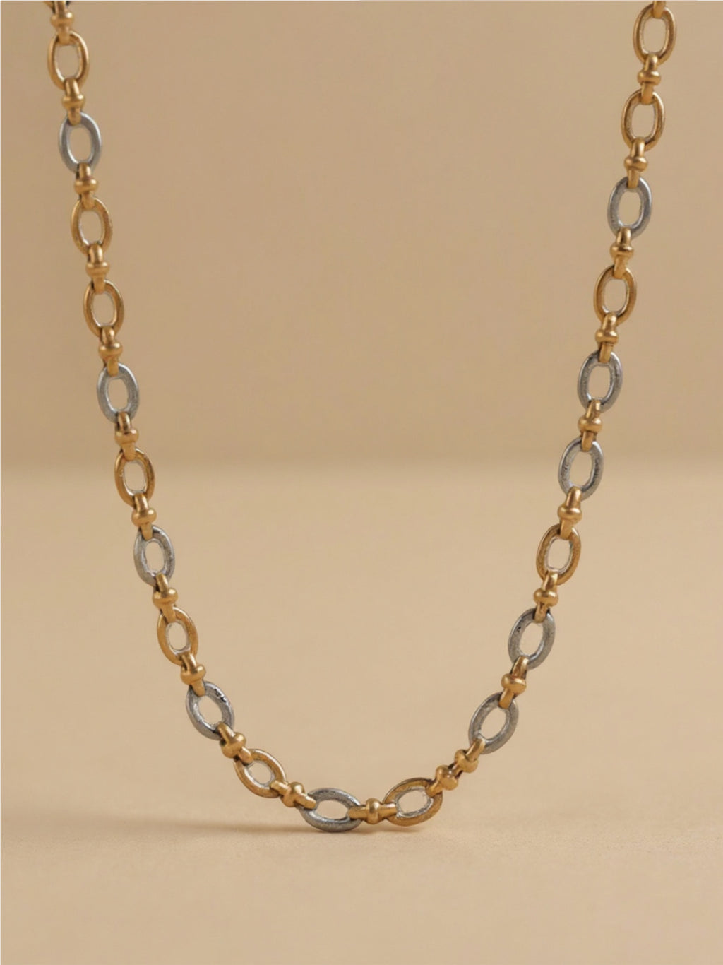 Gold & Silver Two Toned Chain Necklace or Bracelet