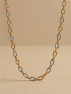 Gold & Silver Two Toned Chain Necklace or Bracelet