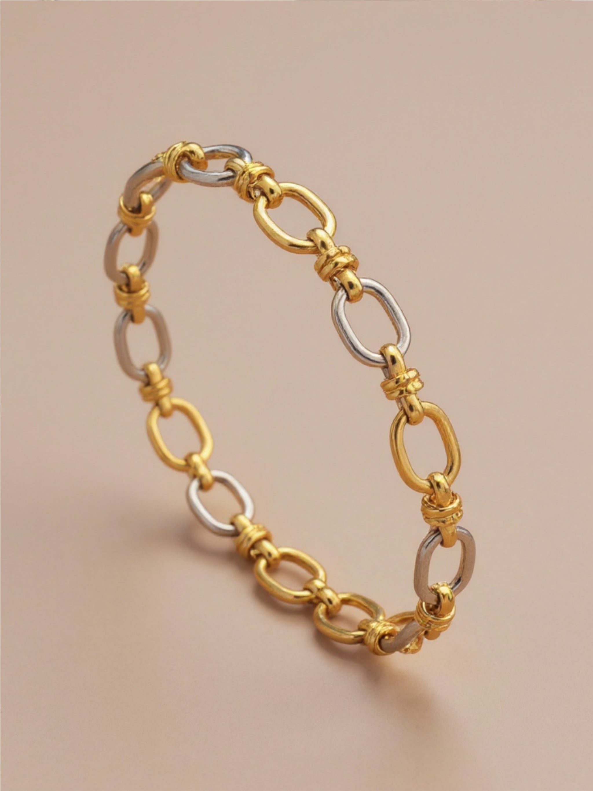 Gold & Silver Two Toned Chain Necklace or Bracelet