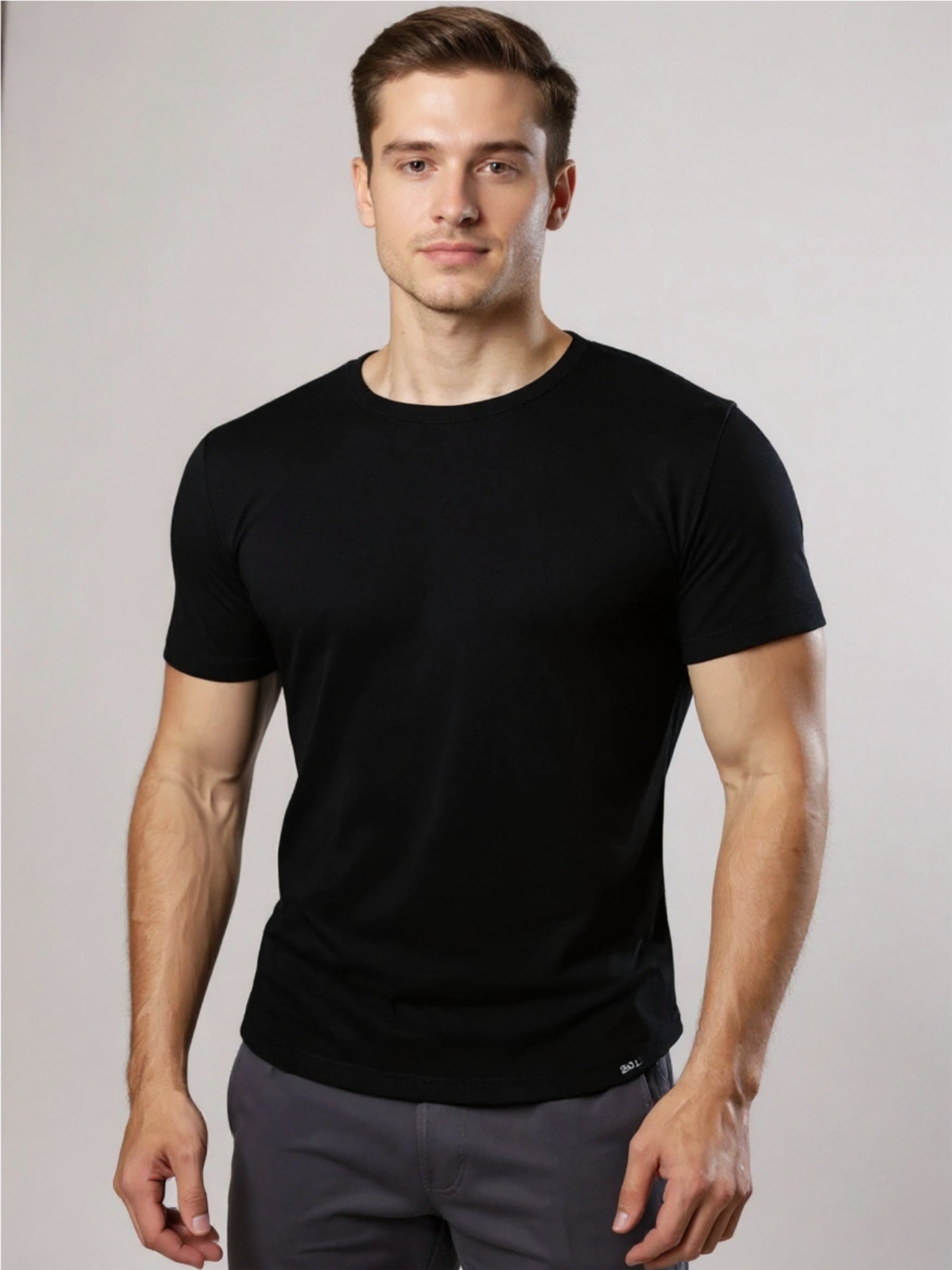 Round Neck Short Sleeve T-Shirt