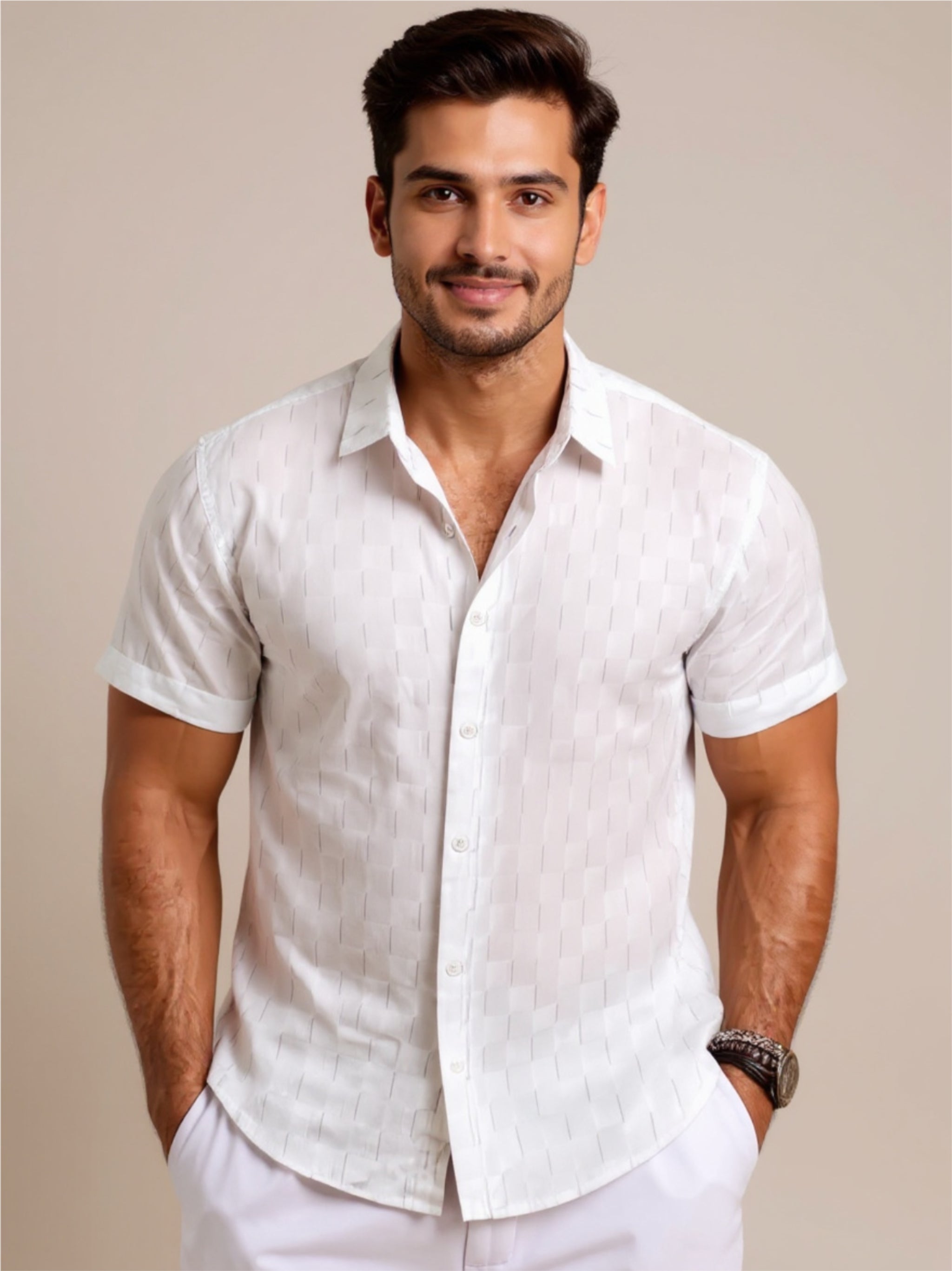 Button Up Short Sleeve Shirt