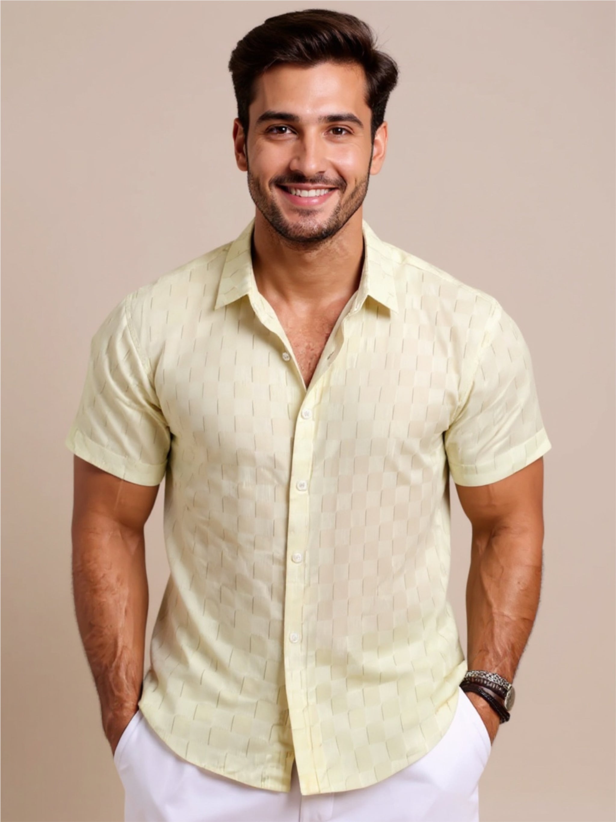 Button Up Short Sleeve Shirt