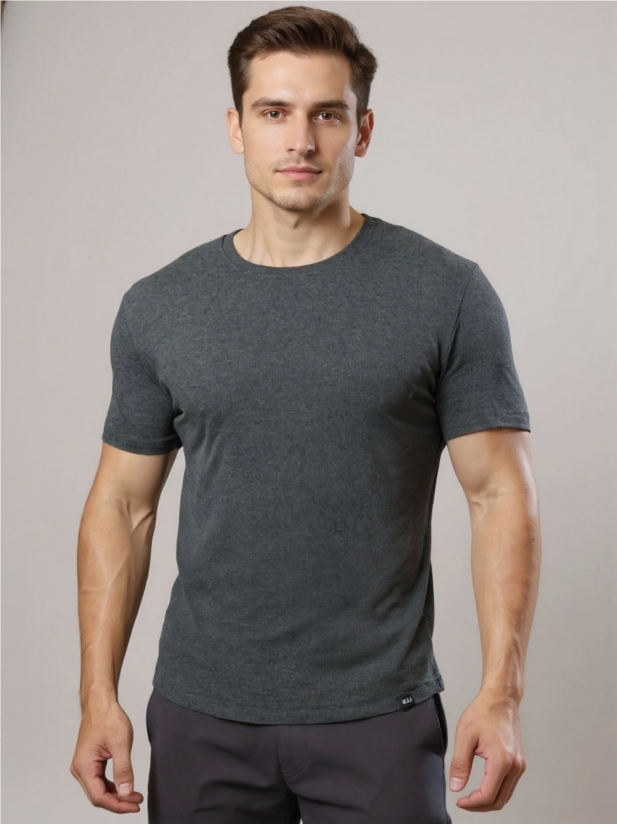 Round Neck Short Sleeve T-Shirt