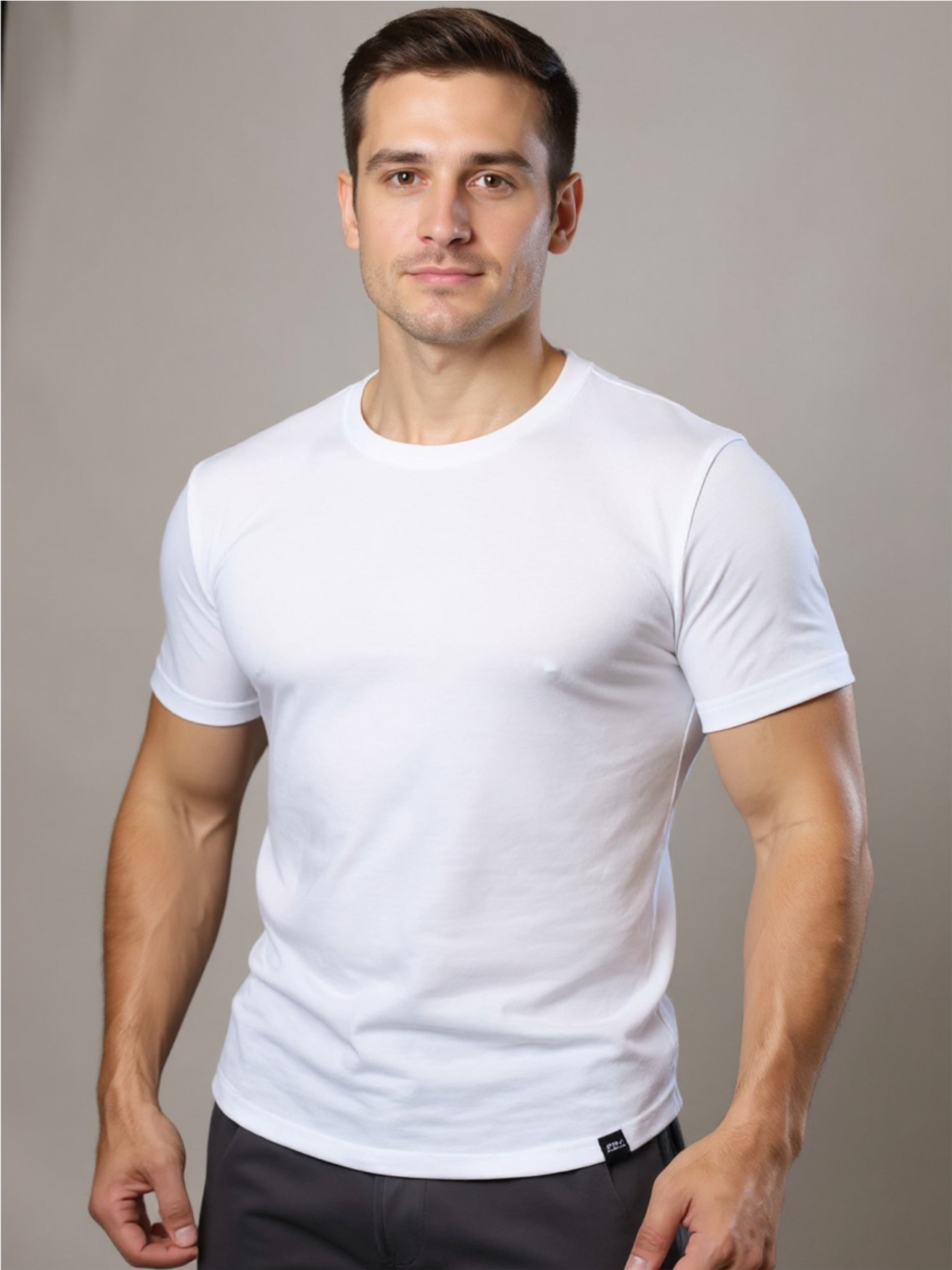 Round Neck Short Sleeve T-Shirt