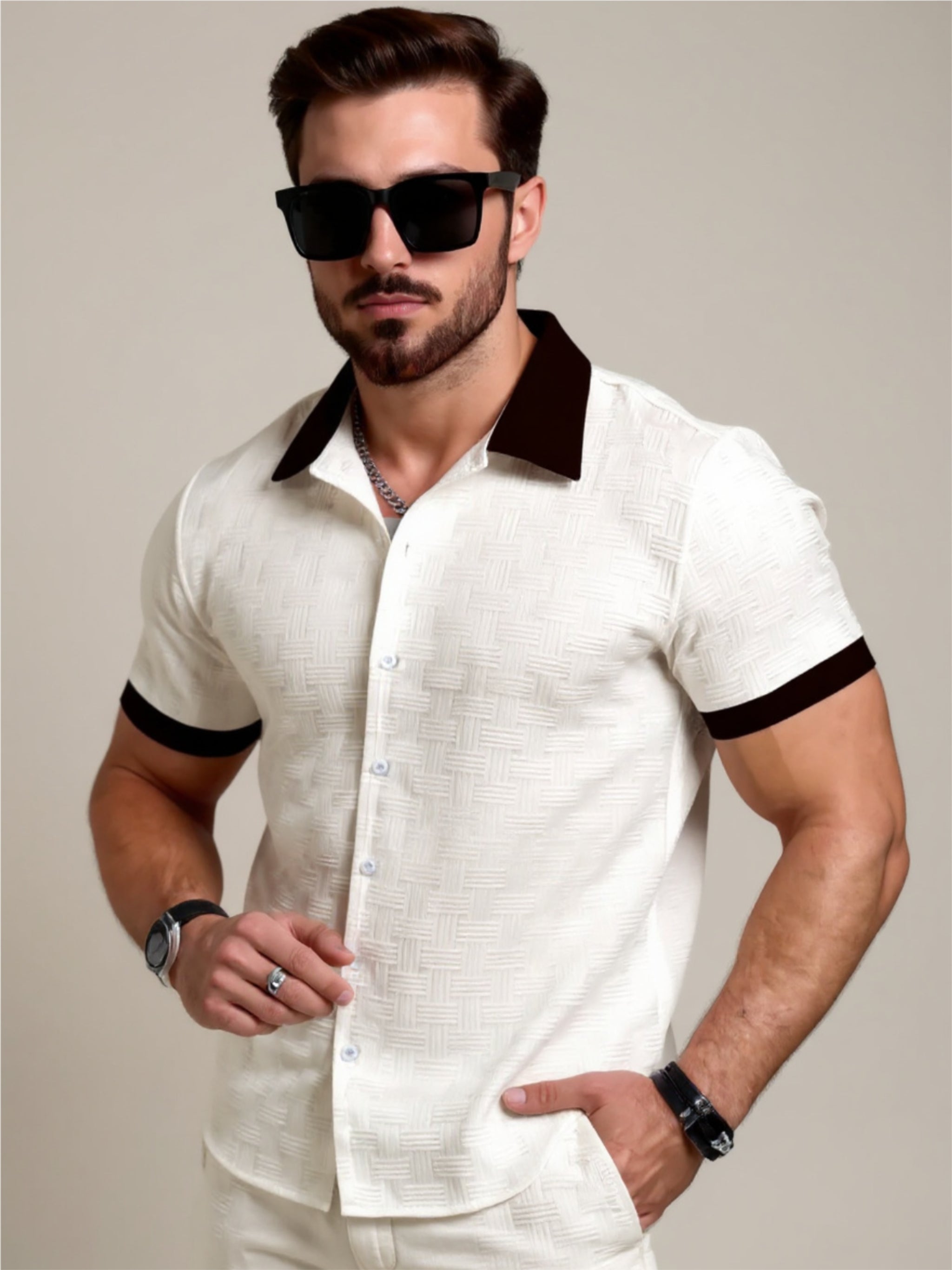 Button Up Short Sleeve Shirt
