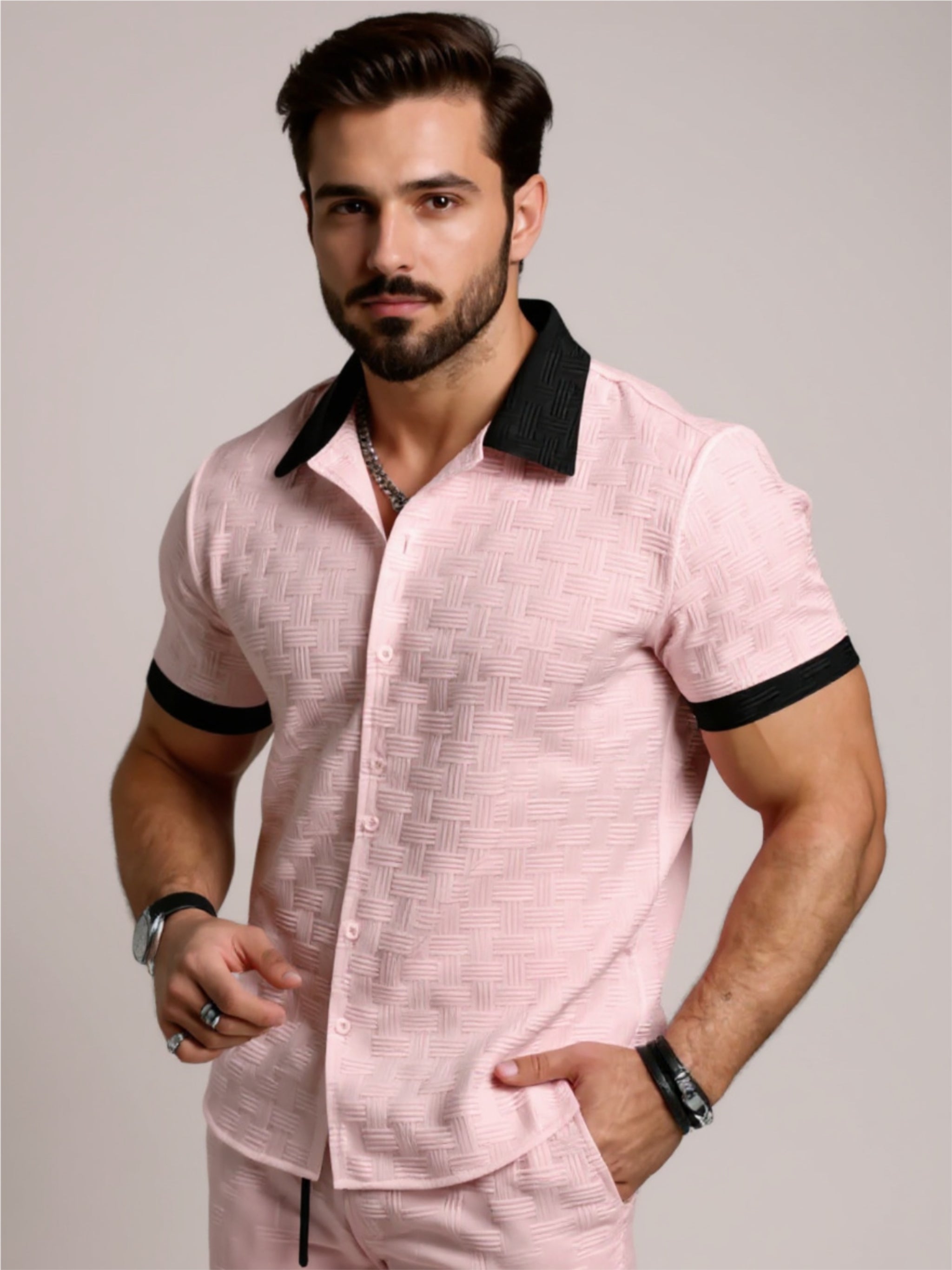 Button Up Short Sleeve Shirt