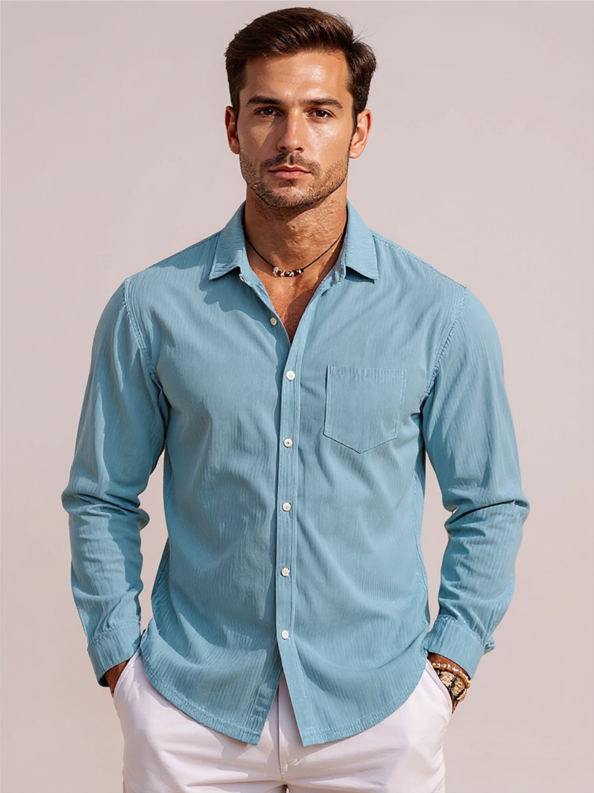 Button Down Long Sleeve Shirt