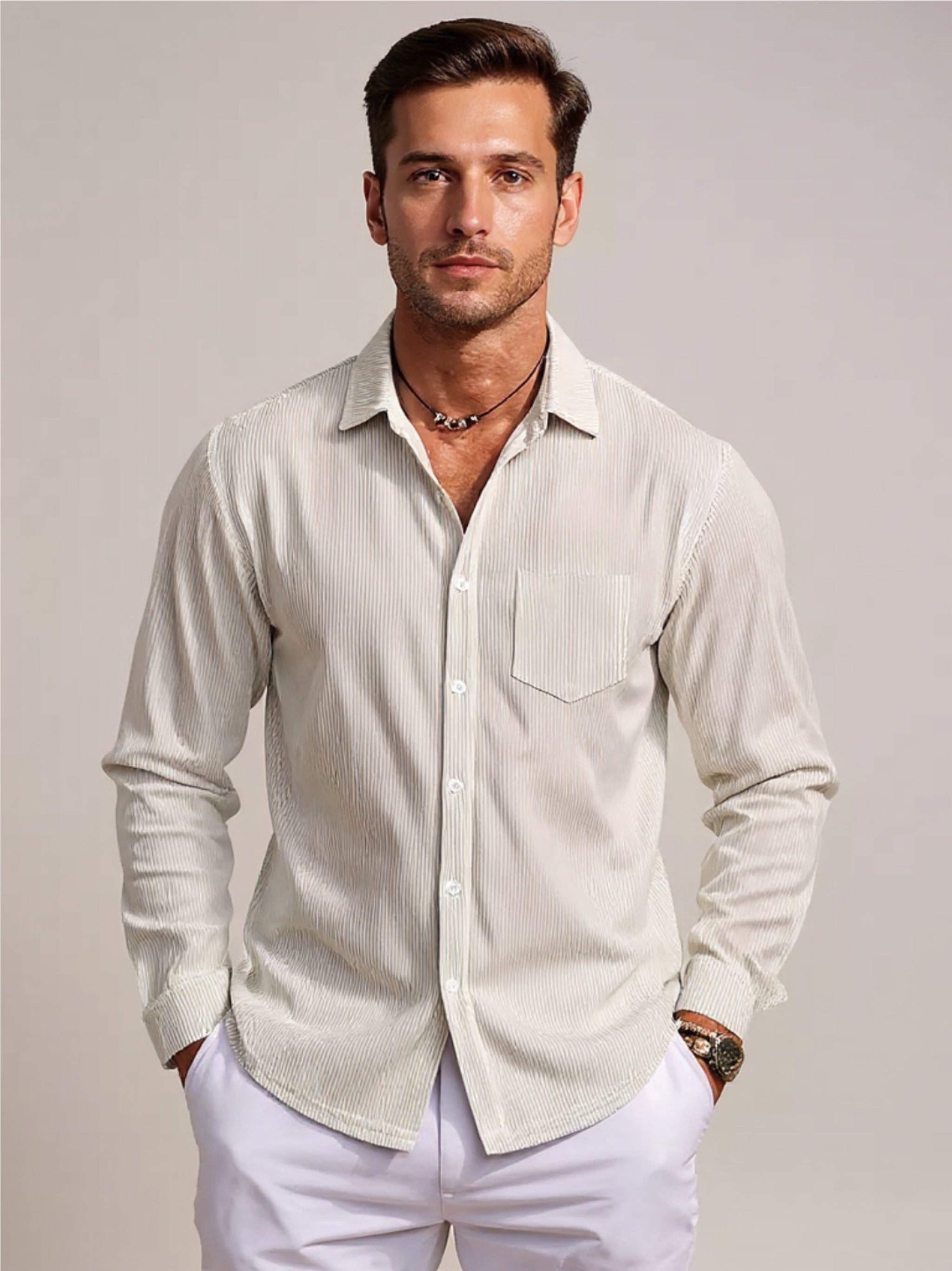 Button Down Long Sleeve Shirt