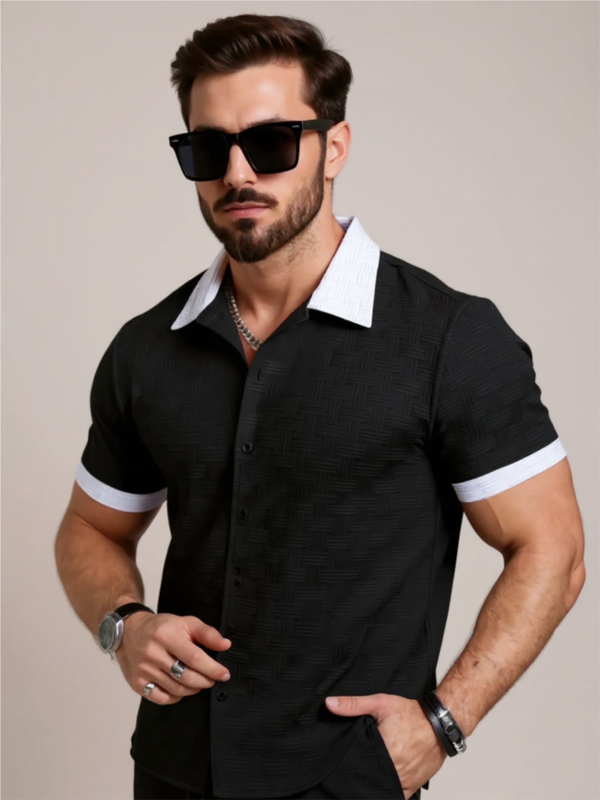 Button Up Short Sleeve Shirt