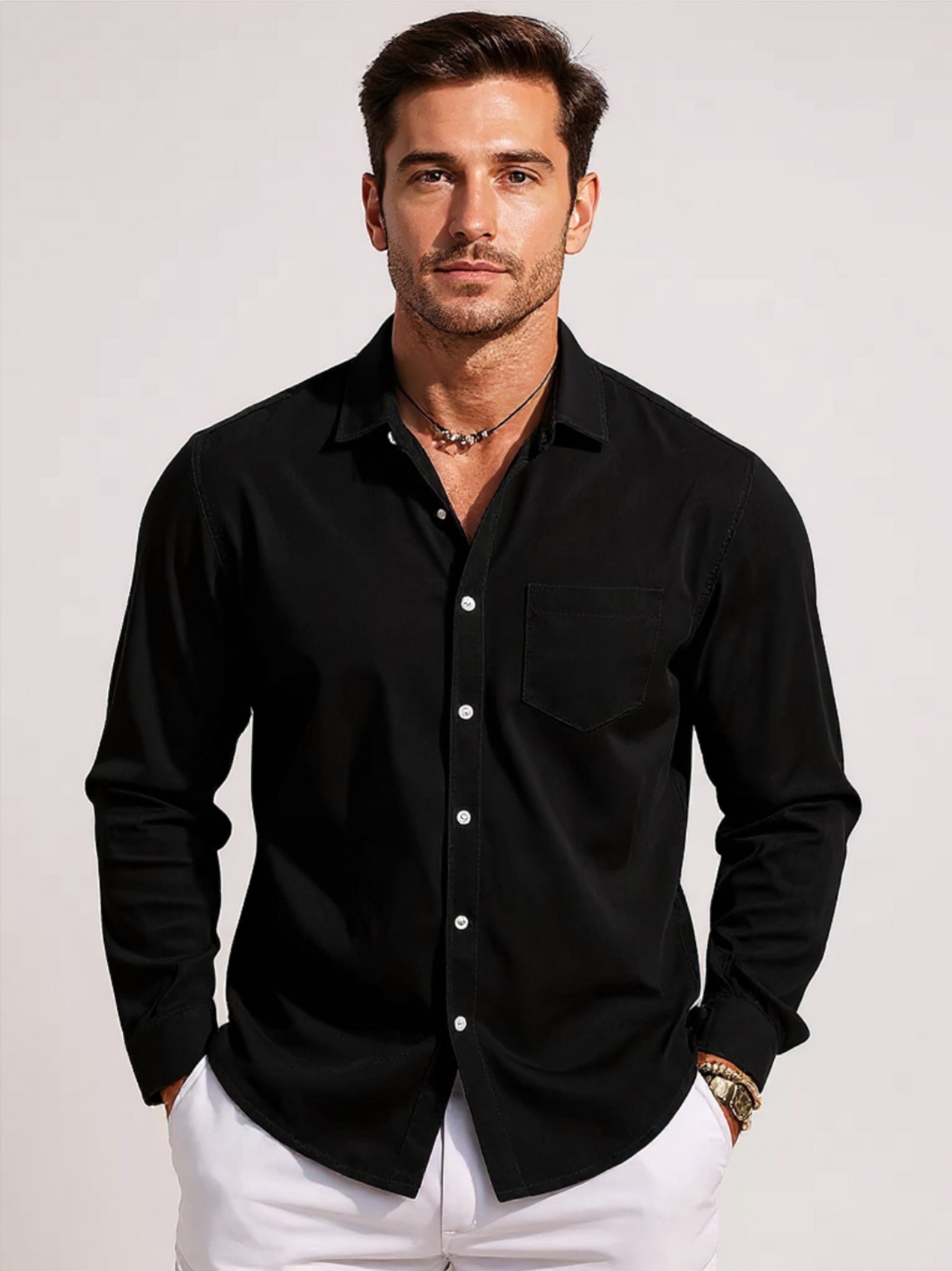 Button Down Long Sleeve Shirt