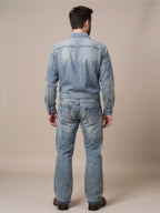 Frayed Hem Bootcut Jeans