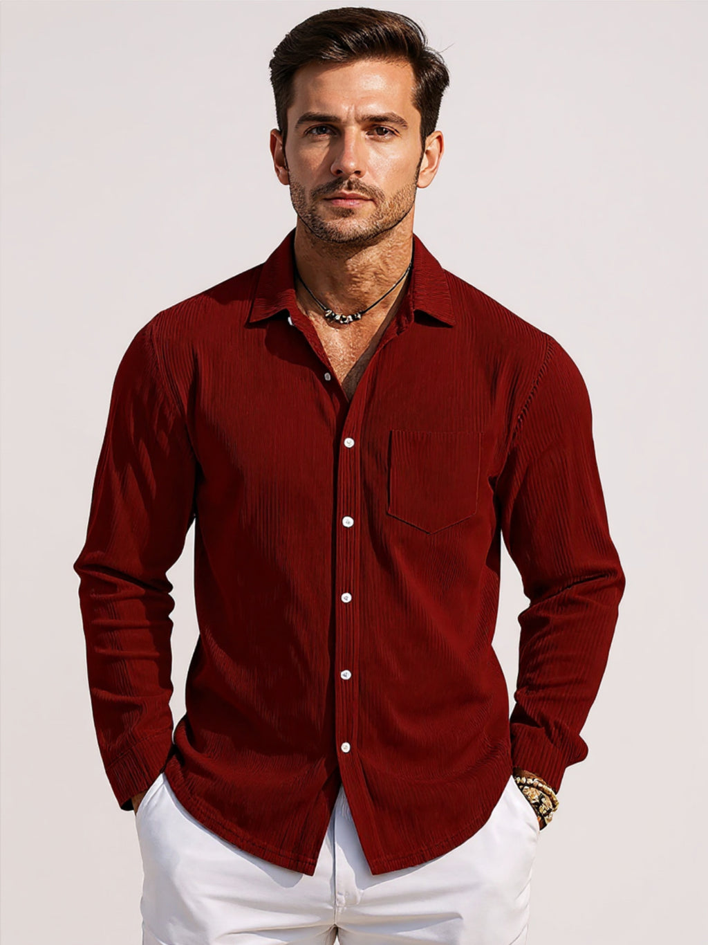 Button Down Long Sleeve Shirt