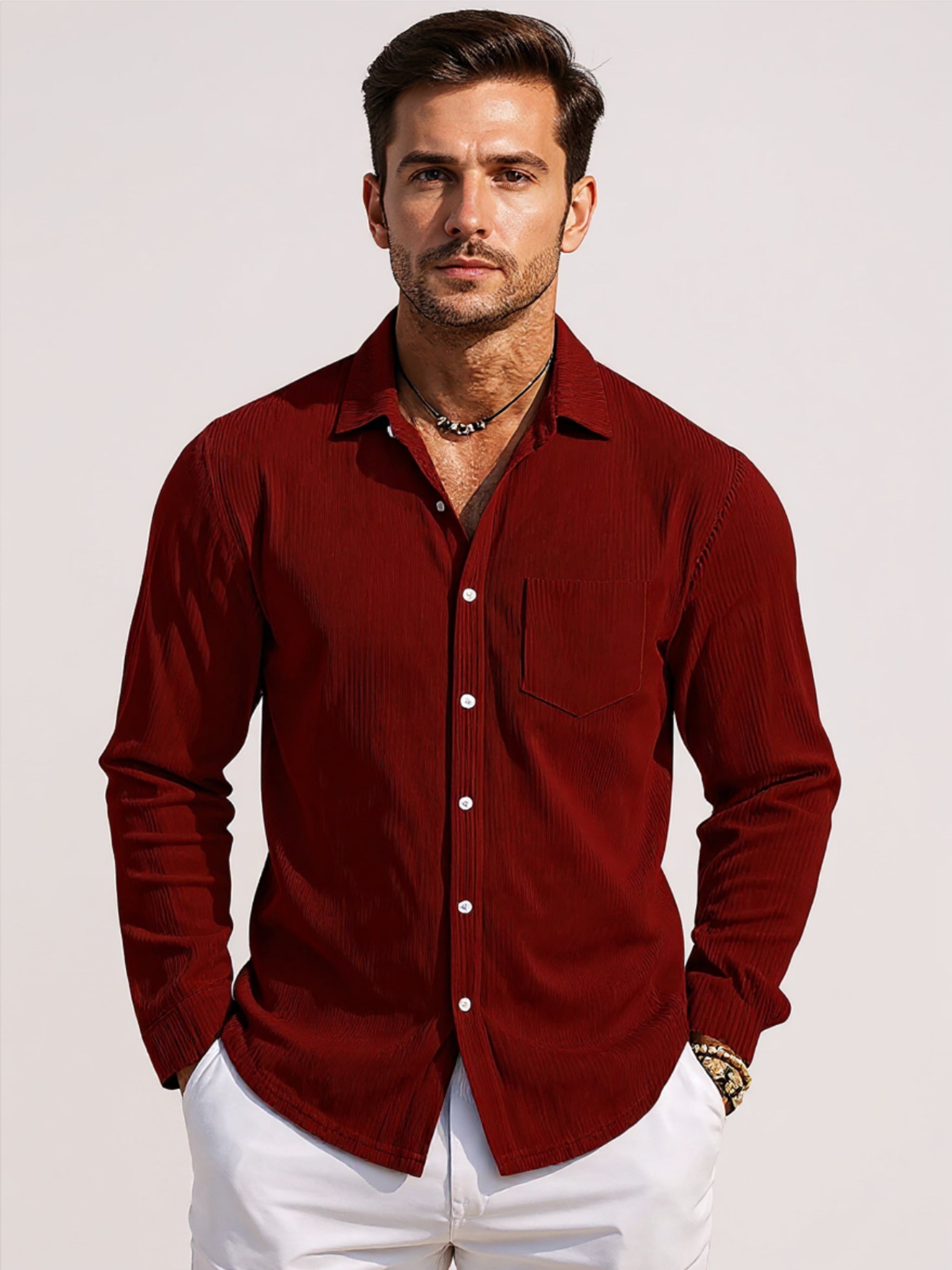 Button Down Long Sleeve Shirt