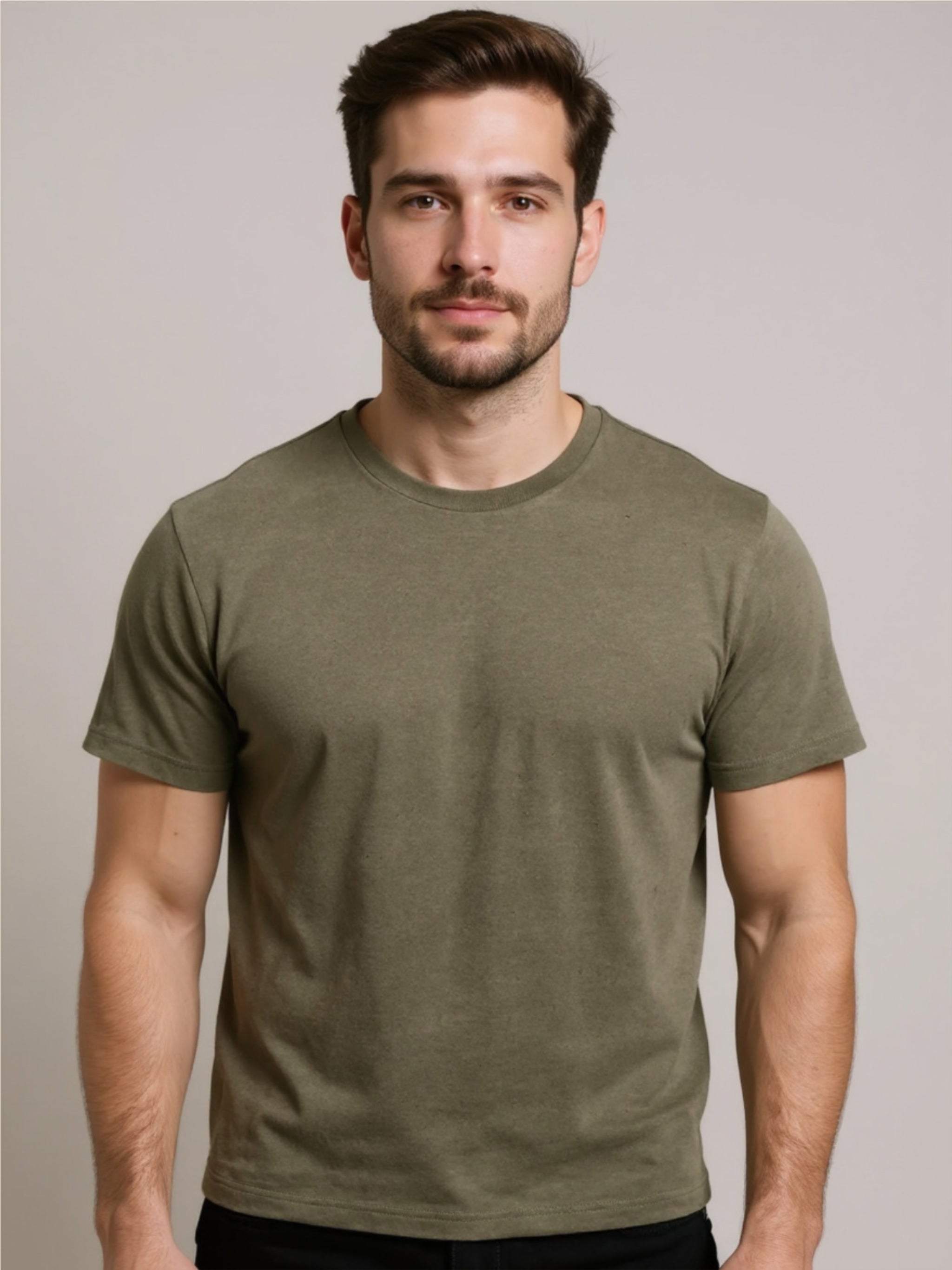 Round Neck Half Sleeve T-Shirt
