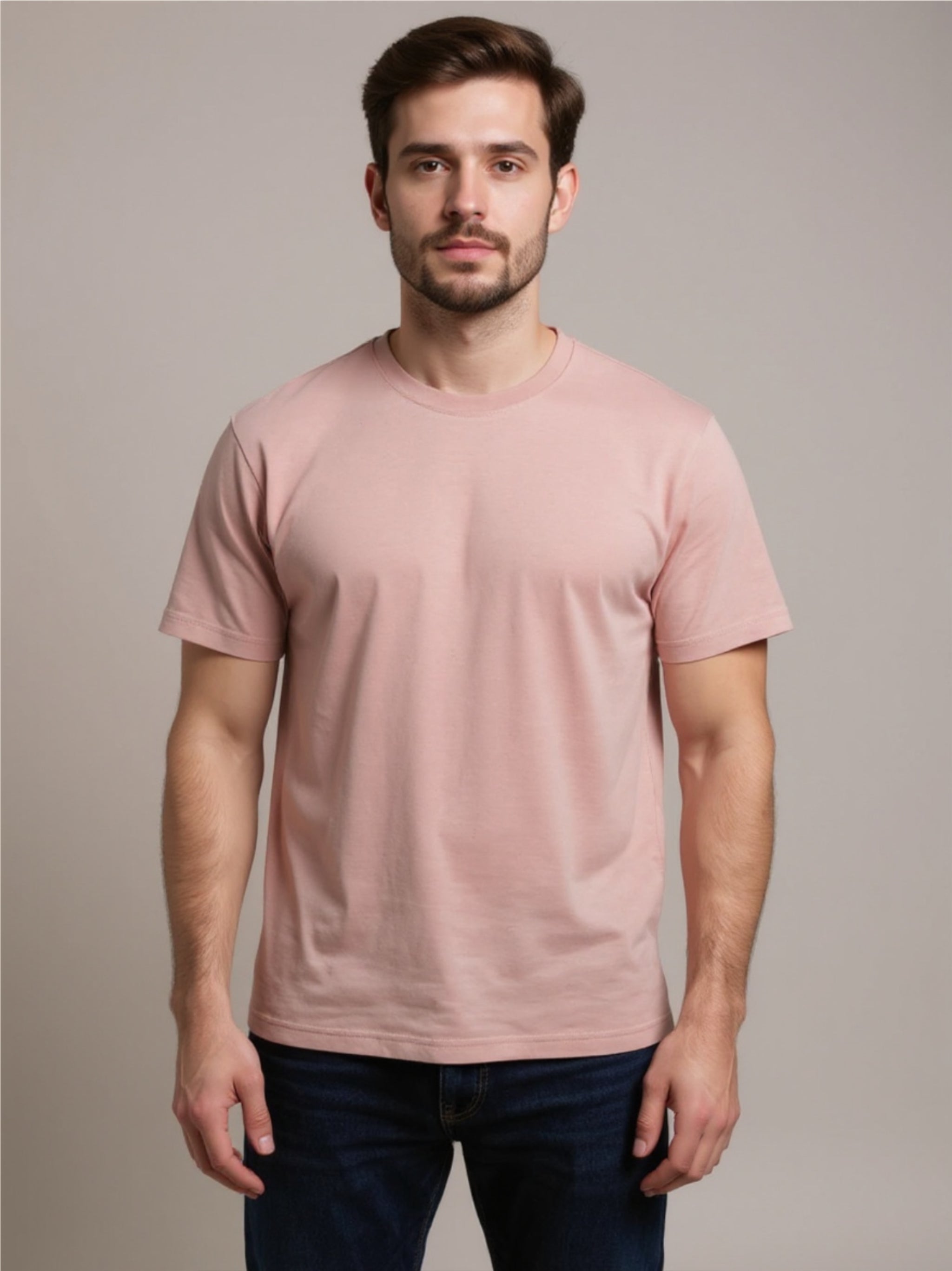 Round Neck Half Sleeve T-Shirt