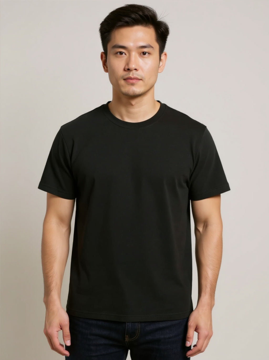 Round Neck Half Sleeve T-Shirt