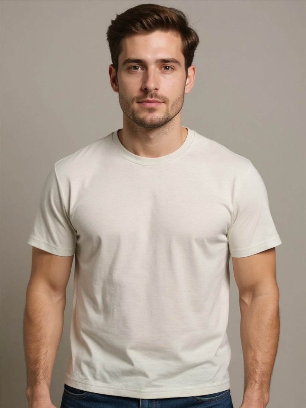 Round Neck Half Sleeve T-Shirt