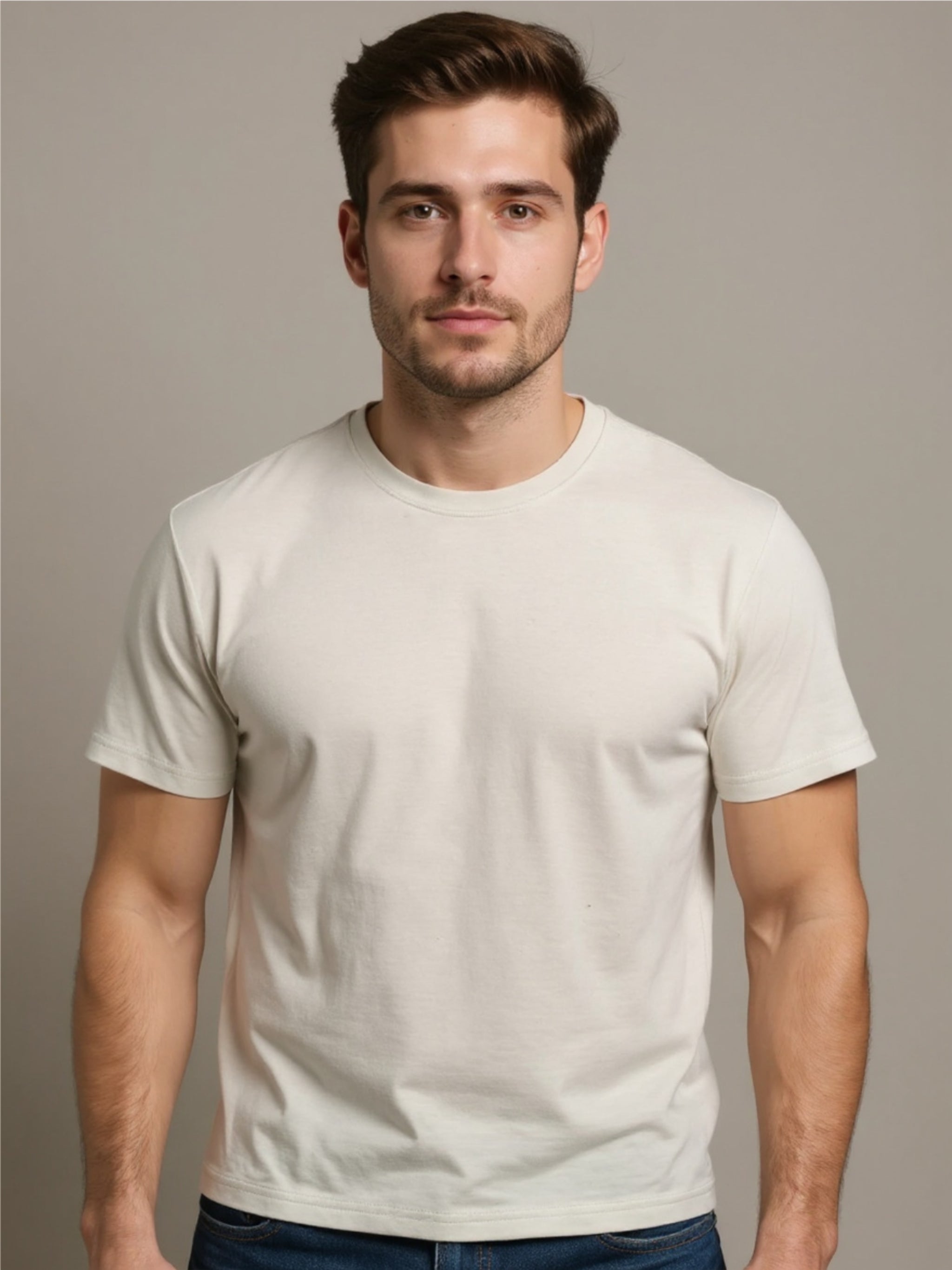 Round Neck Half Sleeve T-Shirt