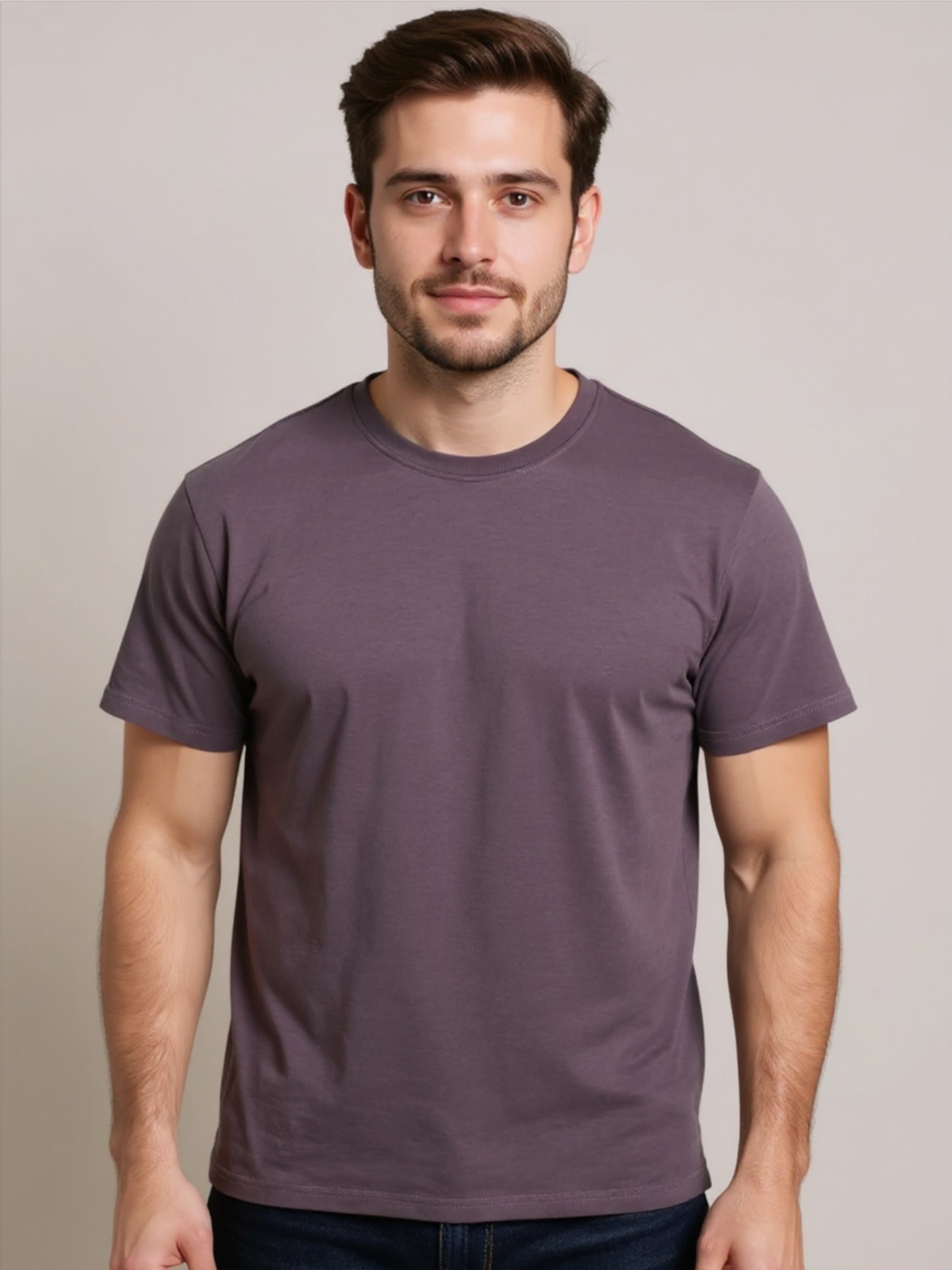 Round Neck Half Sleeve T-Shirt
