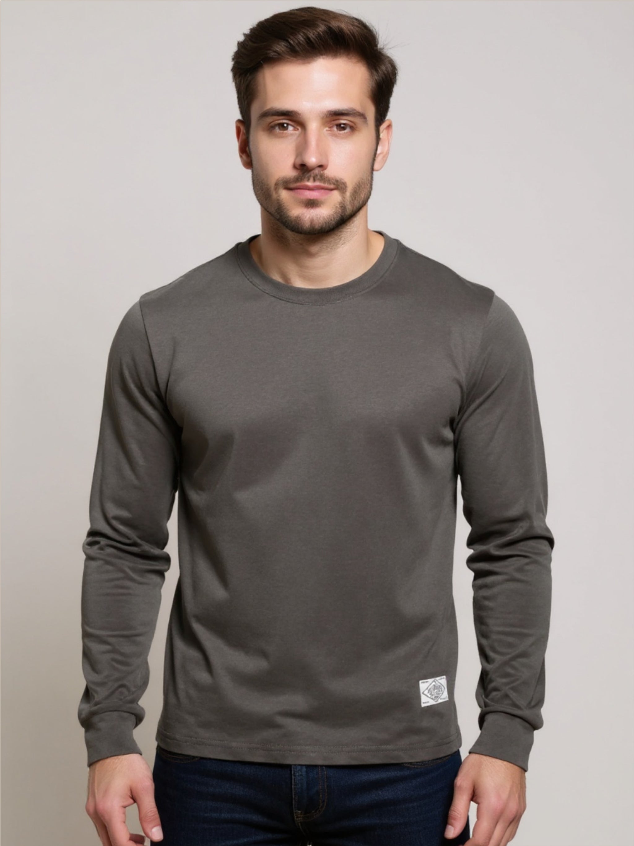 Round Neck Long Sleeve T-Shirt
