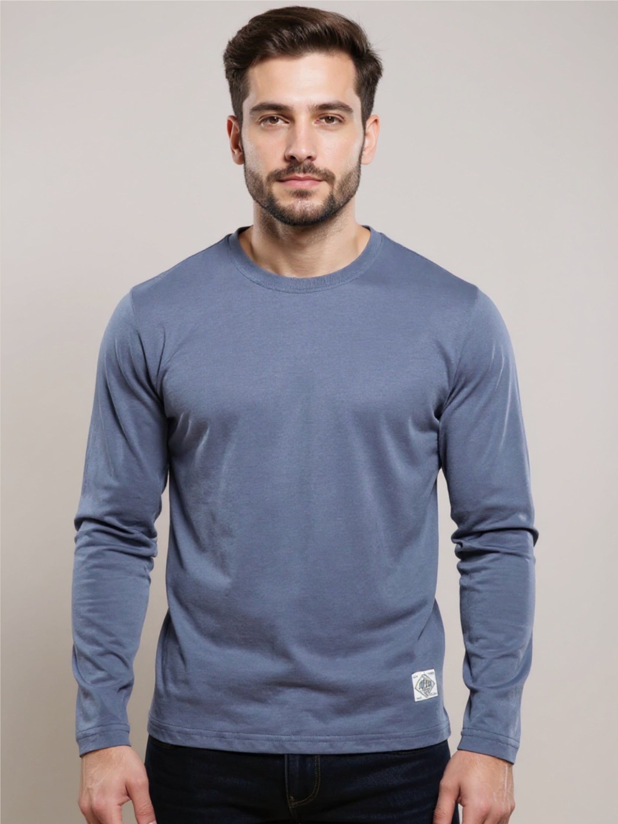 Round Neck Long Sleeve T-Shirt
