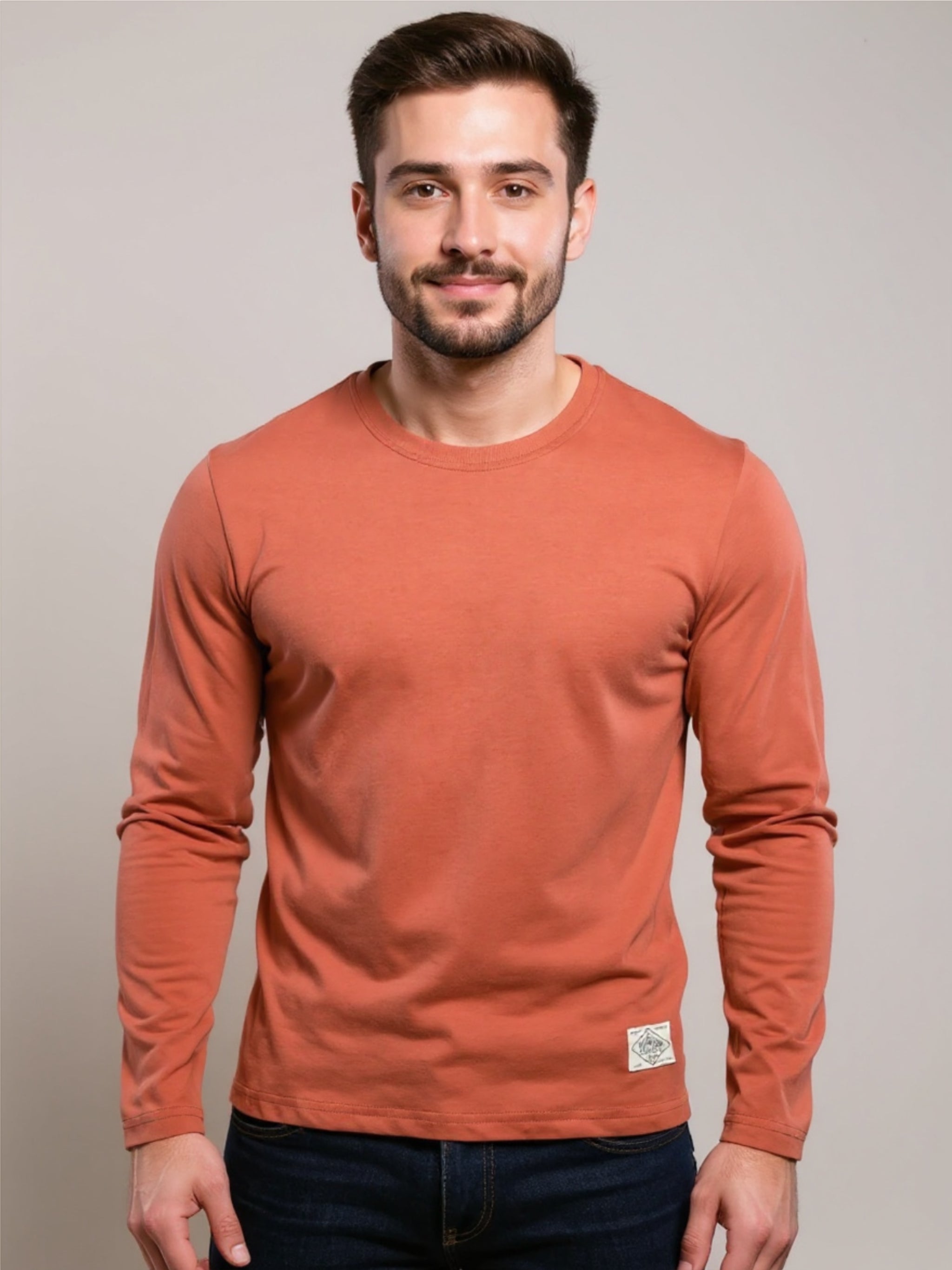 Round Neck Long Sleeve T-Shirt