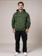 Pocketed Drawstring Hoodie & Pants Set