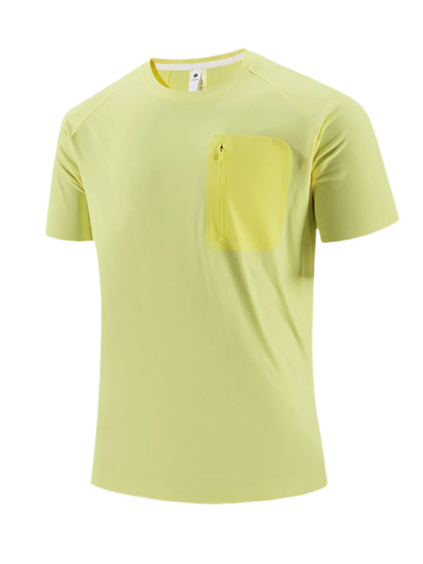 Quick-Dry T-Shirt with Zipper Pocket