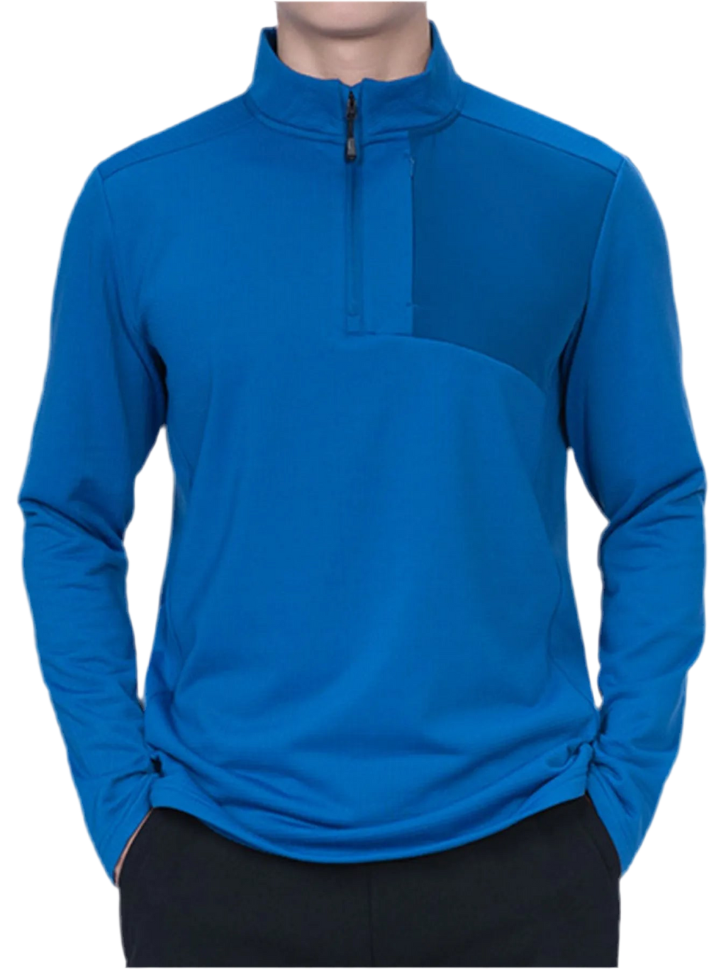 Quarter Zip Long Sleeve Top