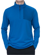 Quarter Zip Long Sleeve Top