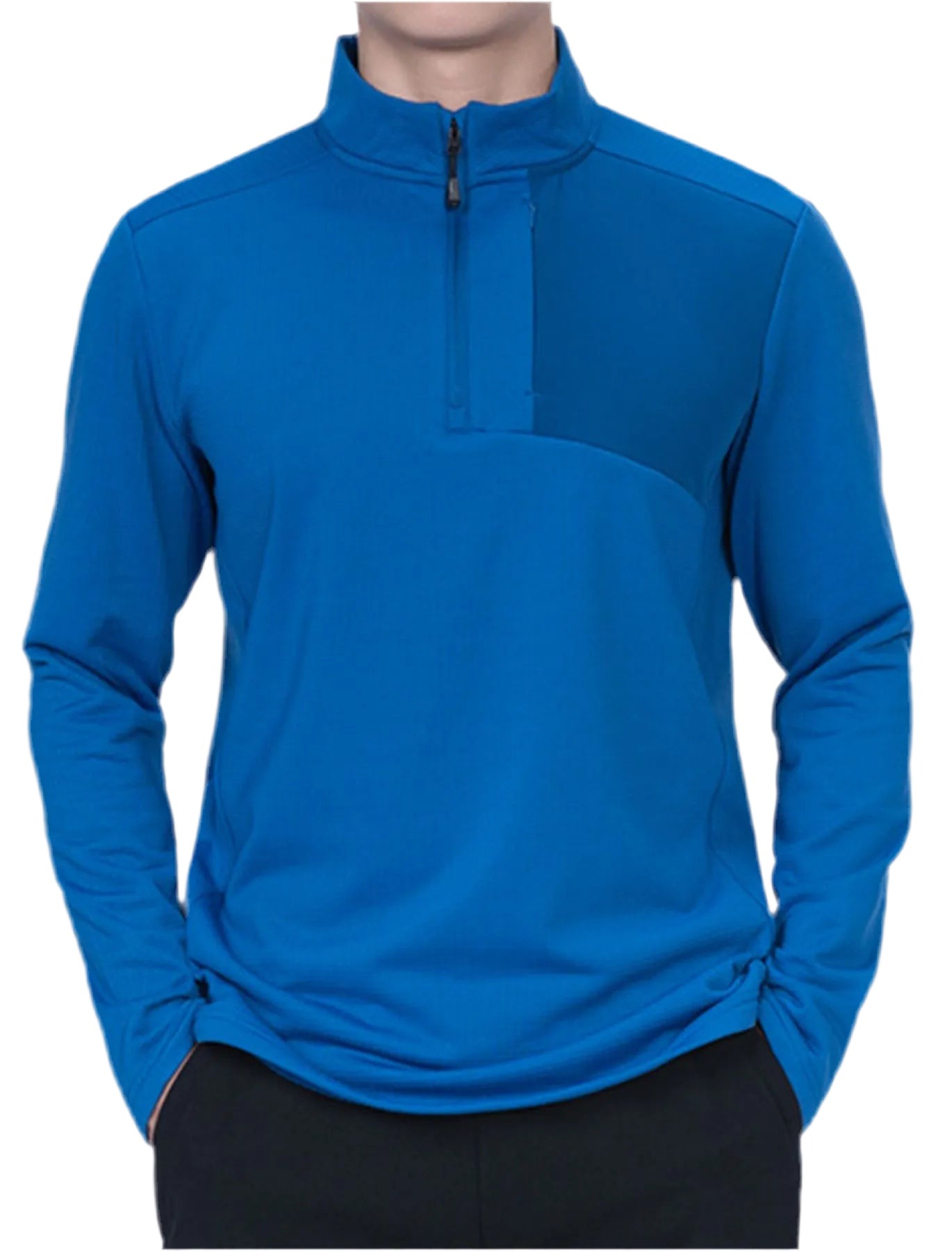 Quarter Zip Long Sleeve Top