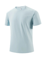 Round Neck Short Sleeve Active T-Shirt