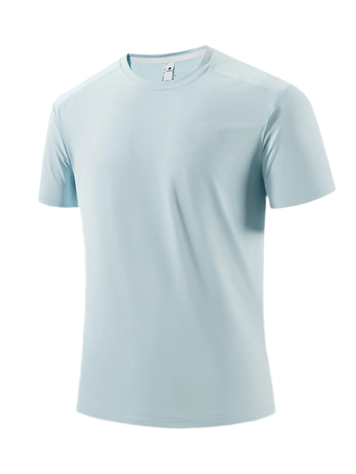 Round Neck Short Sleeve Active T-Shirt