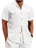 Button Down Short Sleeve Shirt