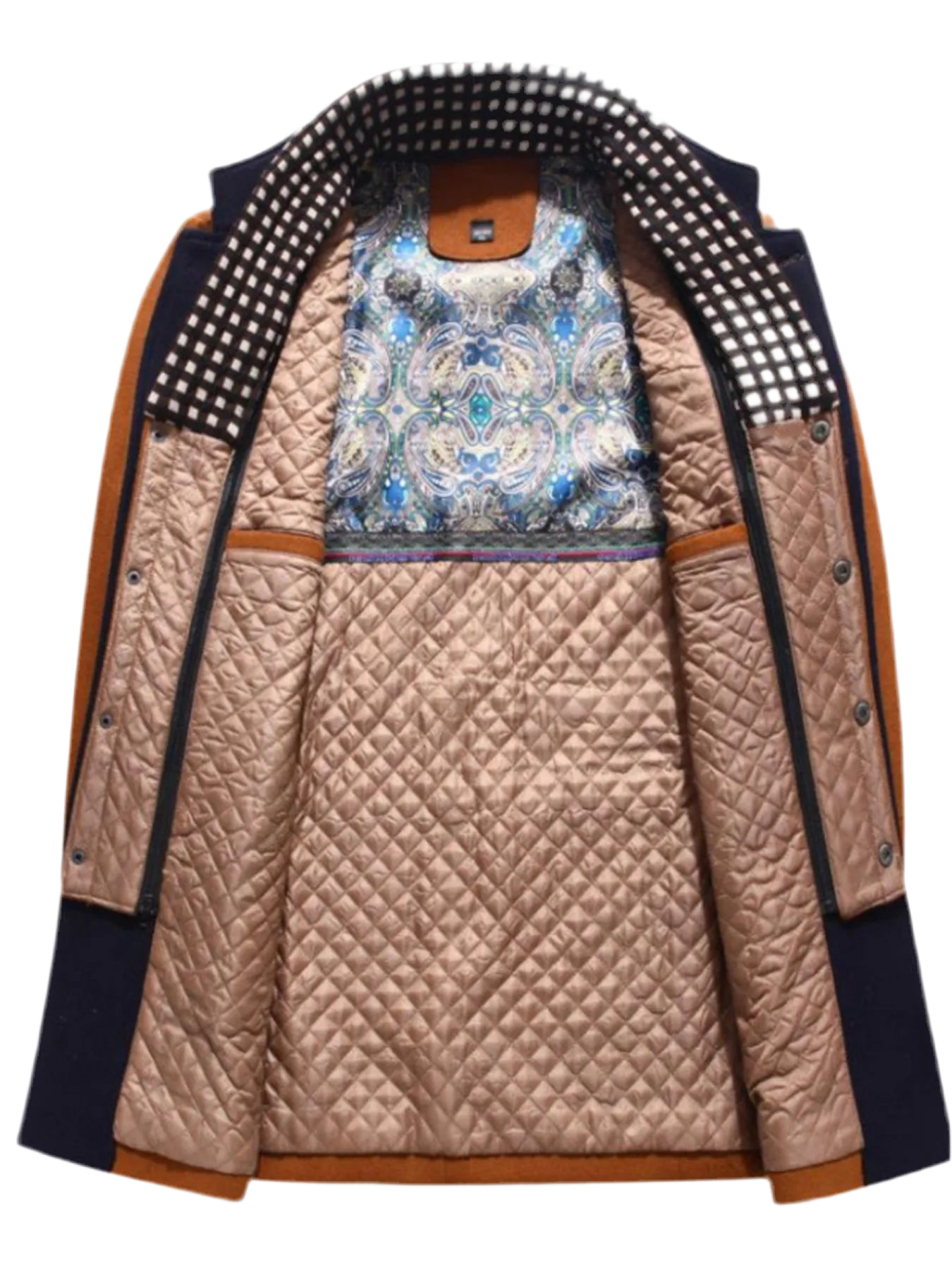 Quilted Inner Long Sleeve Coat