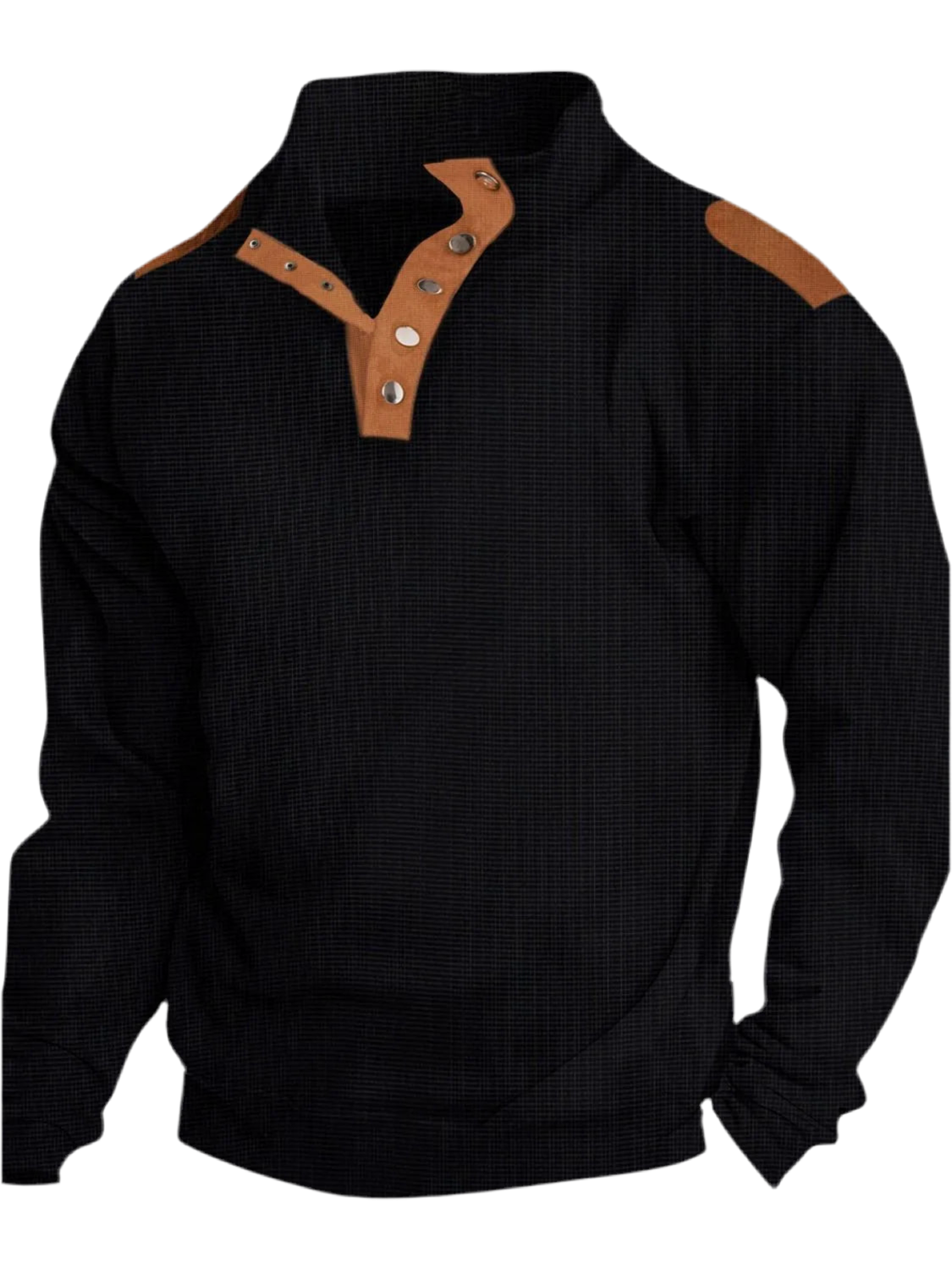 Quarter Snap Long Sleeve Top