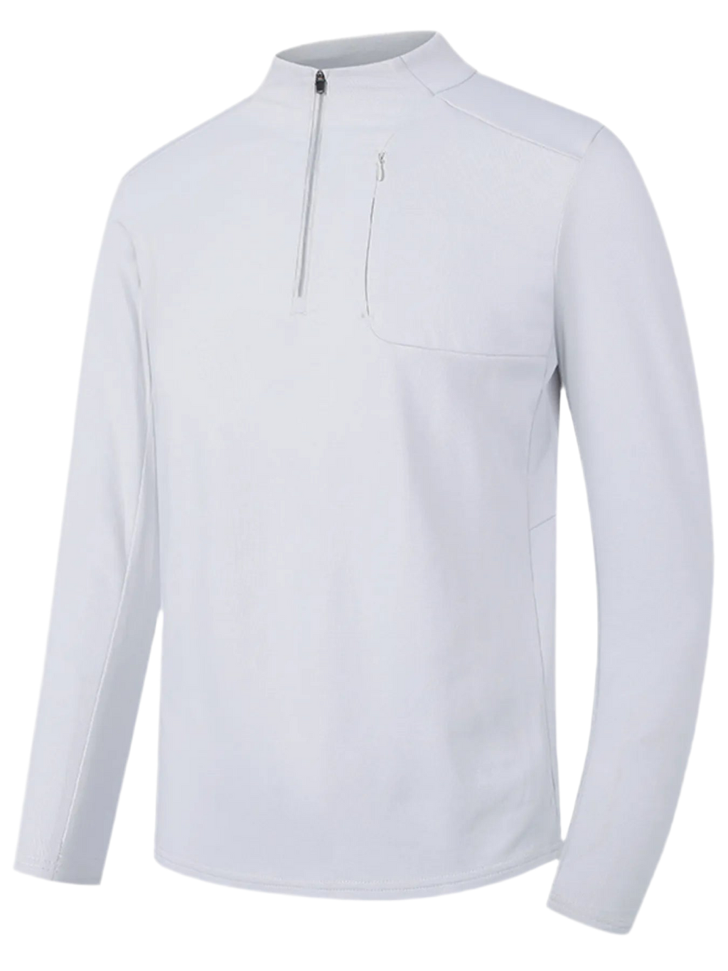 Quarter-Zip Active Long Sleeve T-Shirt